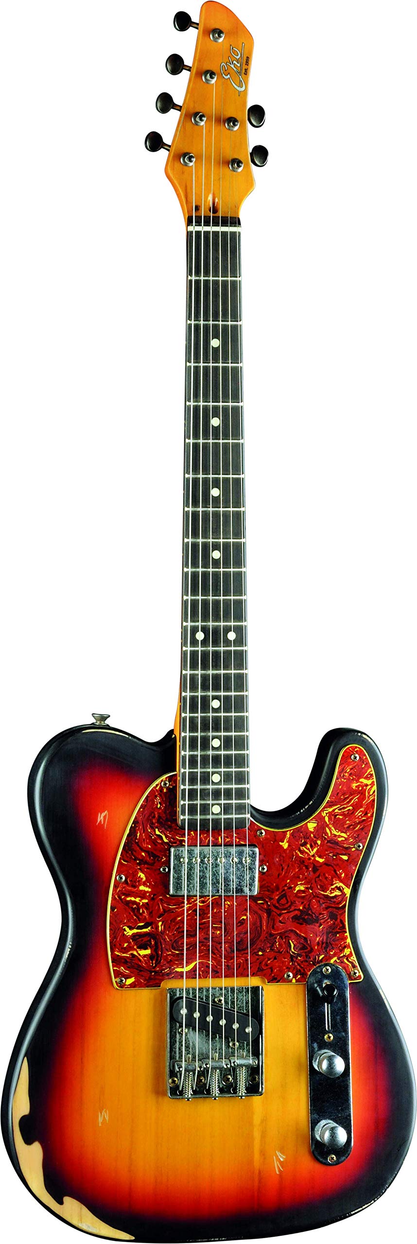 Amazon.com: Eko Tero Relic Series Electric Guitar - Sun Burst